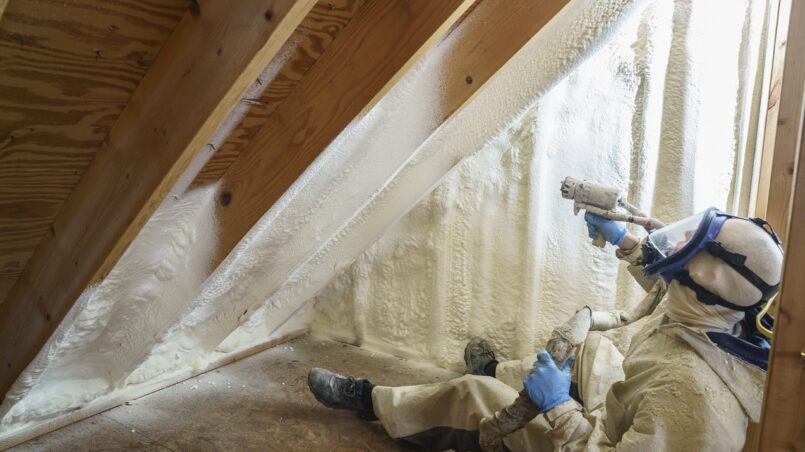 spray foam insulation services from GCI
